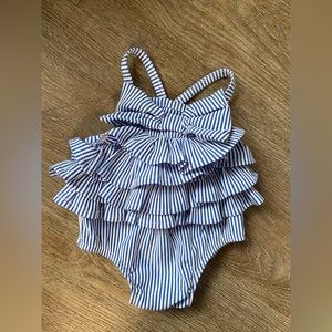 Darling Mud Pie Baby Girls' Swimsuit One Piece Ruffle with Bow